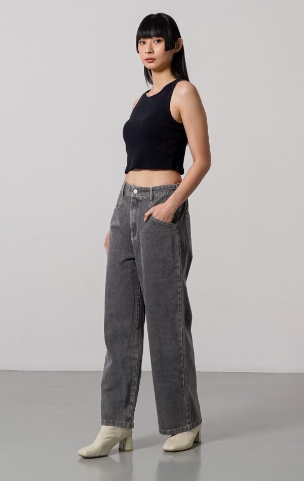 Marthen Pants Black Denim