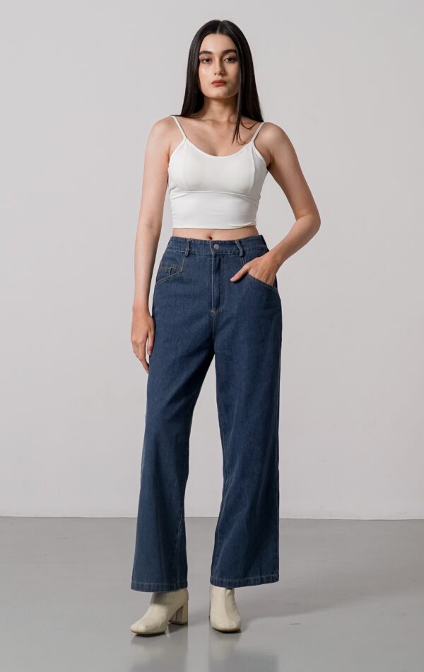 Marthen Pants Blue Denim