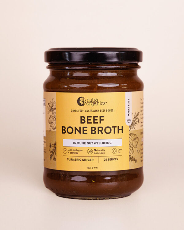 Beef Bone Broth Concentrate Turmeric Ginger