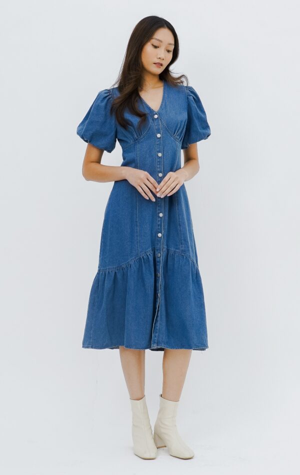 Sheryl Dress Denim - Image 5