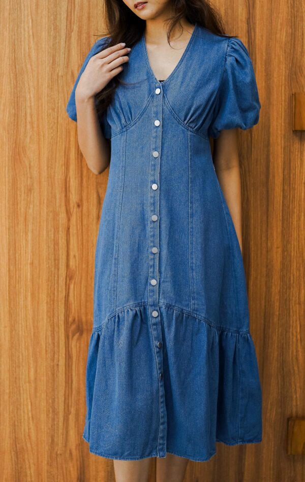 Sheryl Dress Denim - Image 2