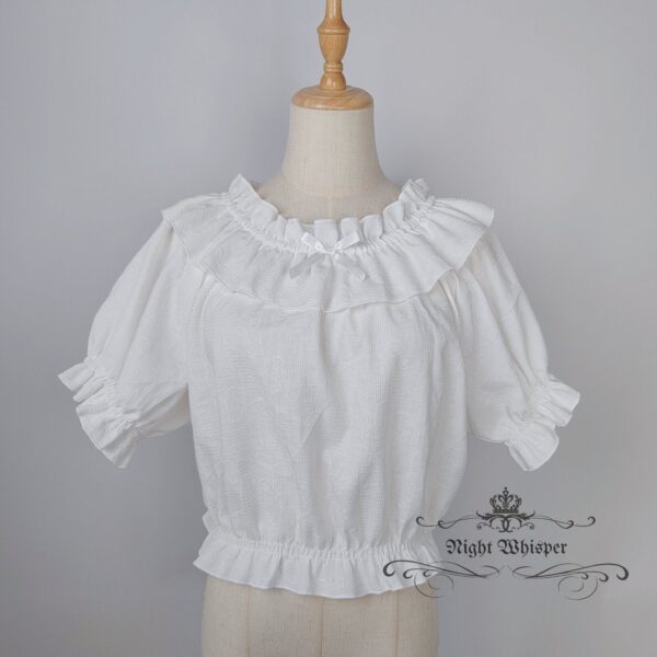 Plus Size Cotton Blouse, Long Version