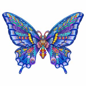 Charming Butterfly Wooden Jigsaw Puzzle