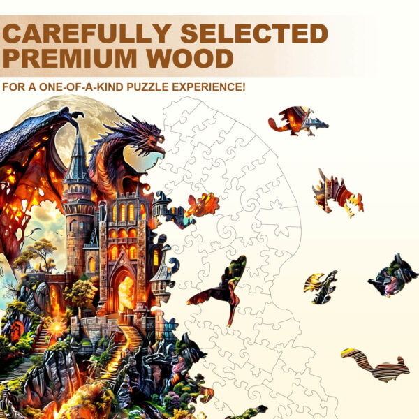 Epic Tale Wooden Jigsaw Puzzle - Image 2