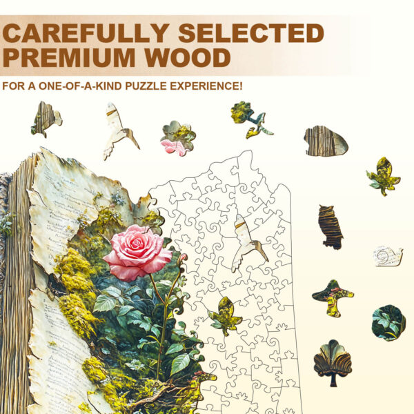 The Last Bloom  Wooden Jigsaw Puzzle - Image 2