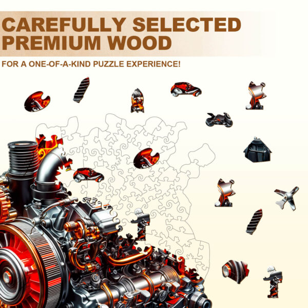 Ironclad Dynamo  Wooden Jigsaw Puzzle - Image 2