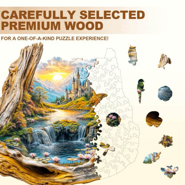Enchanted Frame-2 Wooden Jigsaw Puzzle - Image 2