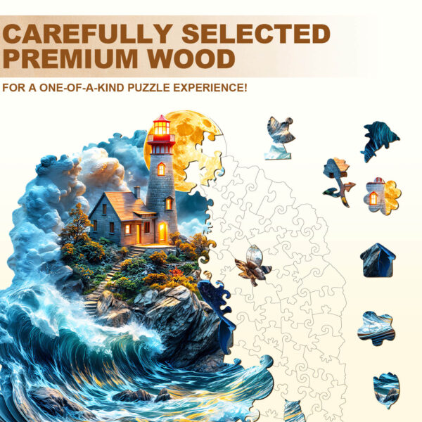 Dream Sea Wonder Wooden Jigsaw Puzzle - Image 2