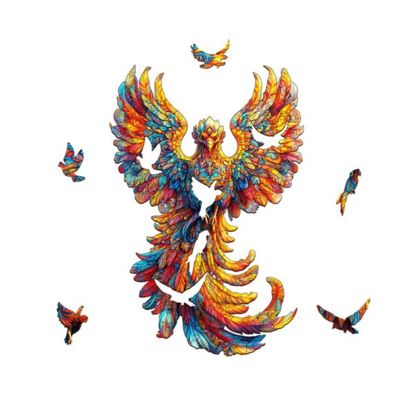 Flameborn  Wooden Jigsaw Puzzle - Image 2