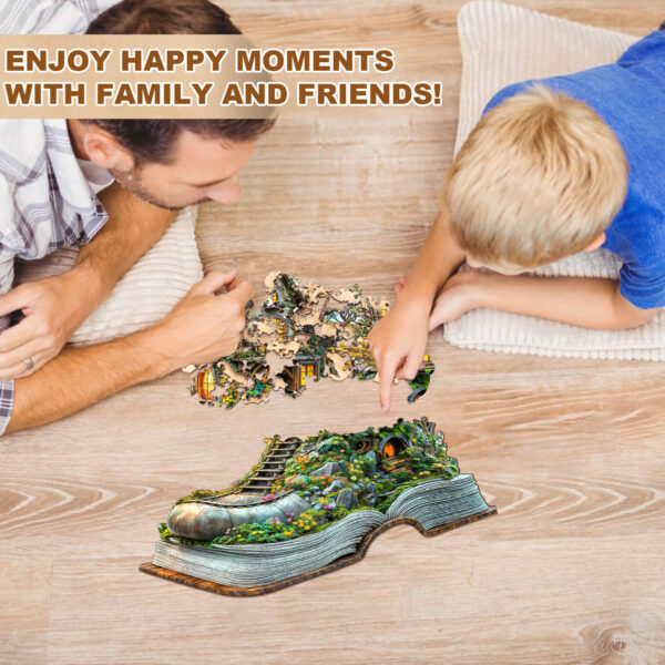 Treehouse Dream Wooden Jigsaw Puzzle - Image 9