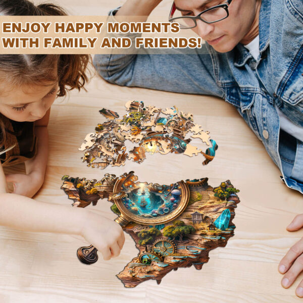 Explorer's World-1 Wooden Jigsaw Puzzle - Image 9
