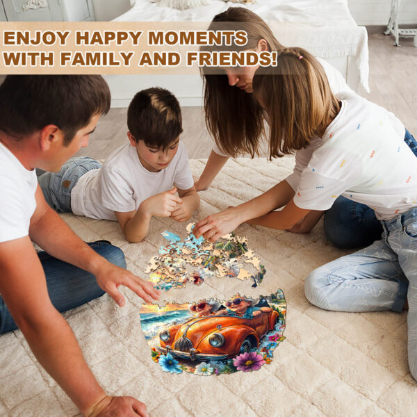 Happy grandma-2 Wooden Jigsaw Puzzle - Image 7