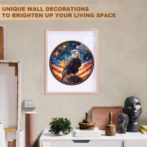Spirit of Liberty Wooden Jigsaw Puzzle - Image 9