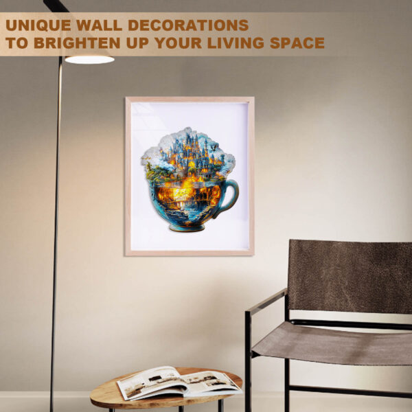 Magic cup-1 Wooden Jigsaw Puzzle - Image 11
