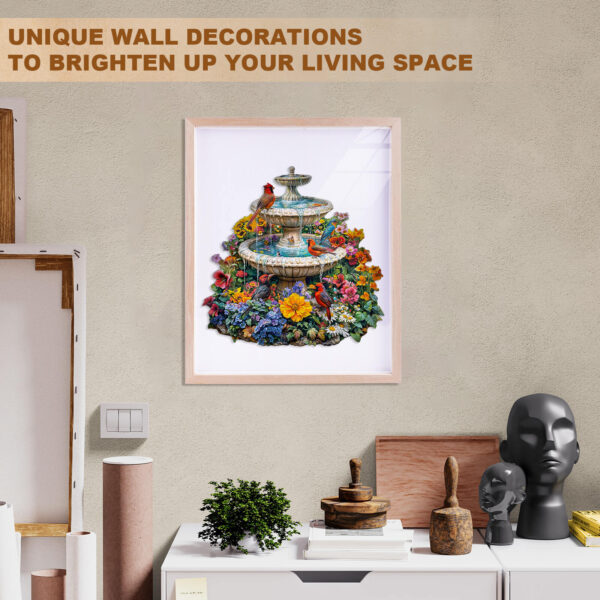 Garden Melody Wooden Jigsaw Puzzle - Image 10