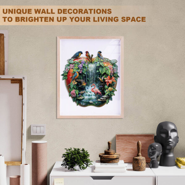 Paradise Garden Wooden Jigsaw Puzzle - Image 11