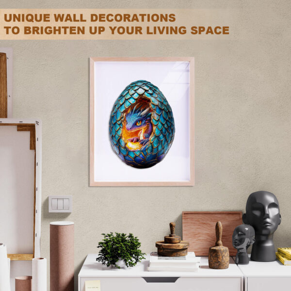 Draconic Rebirth-3  Wooden Jigsaw Puzzle - Image 11