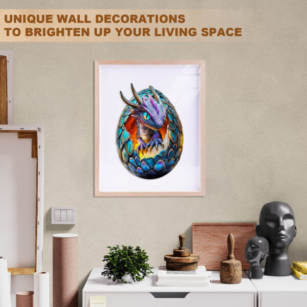 Draconic Rebirth  Wooden Jigsaw Puzzle - Image 11