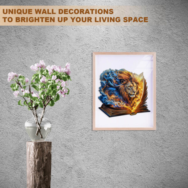 Roaring Pages Wooden Jigsaw Puzzle - Image 10