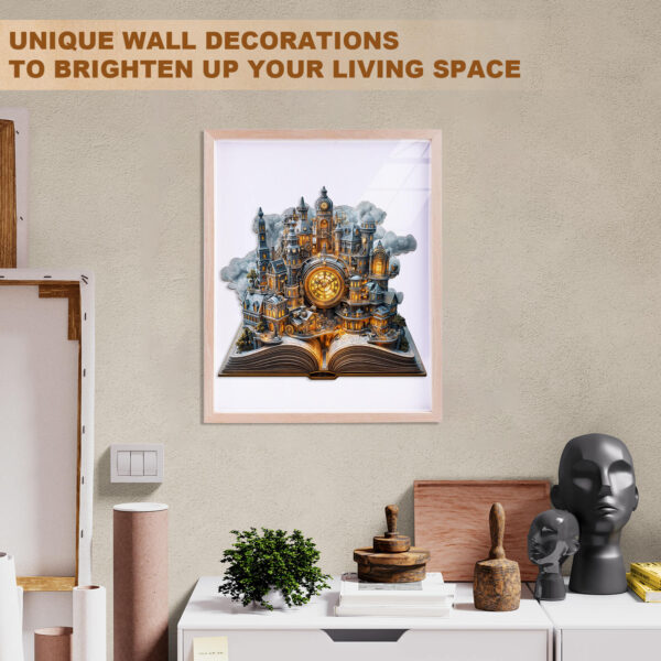 Clockwork City Wooden Jigsaw Puzzle - Image 11