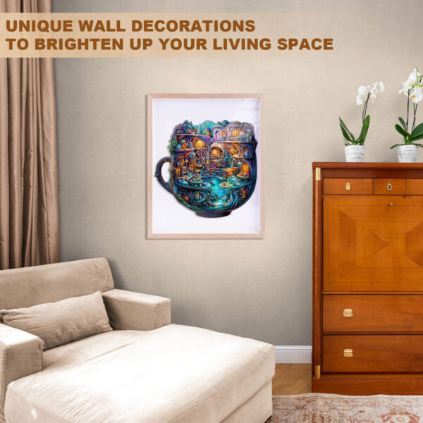 Enchanted Teapot Wooden Jigsaw Puzzle - Image 11