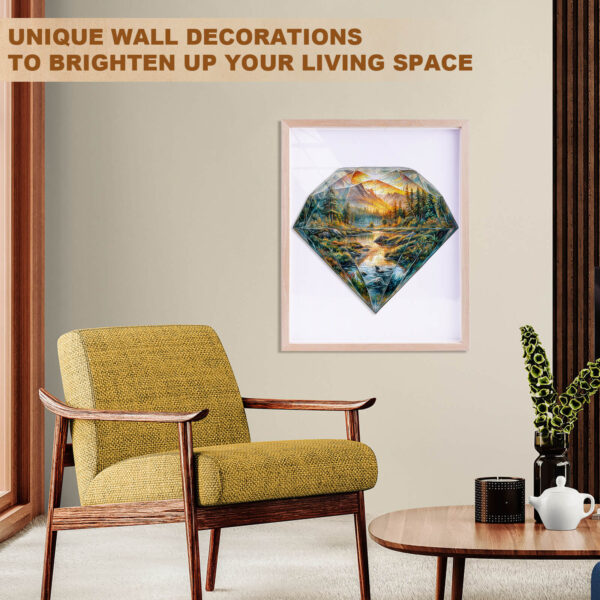 Diamond Landscape Wooden Jigsaw Puzzle - Image 11