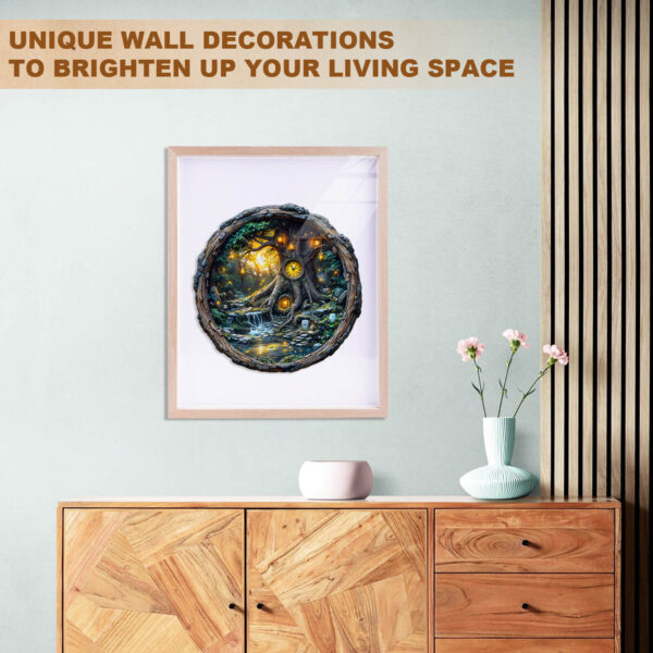 Magic time tree Wooden Jigsaw Puzzle - Image 11