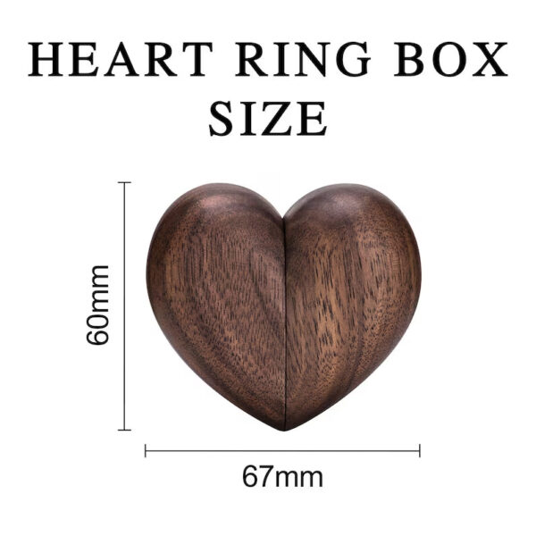 Custom Wooden Ring Box & Gift Couples - Image 6