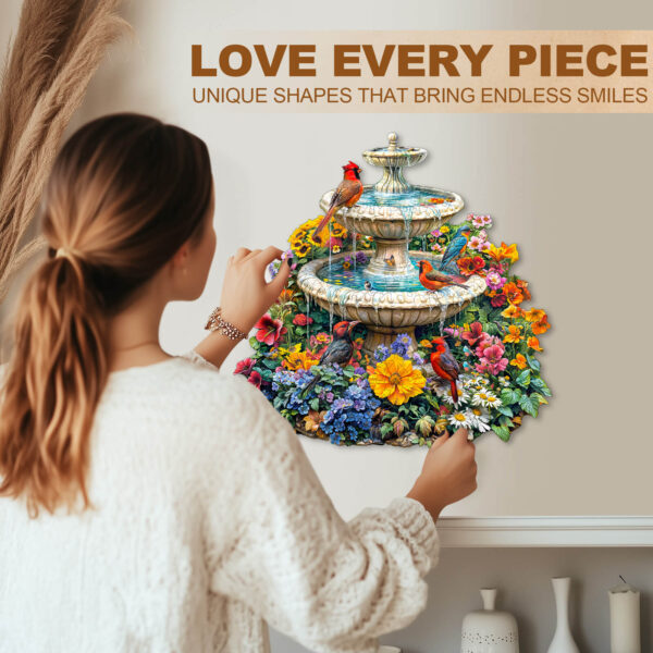 Garden Melody Wooden Jigsaw Puzzle - Image 11