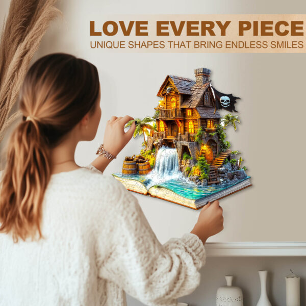 Pirate cabin-1 Wooden Jigsaw Puzzle - Image 8