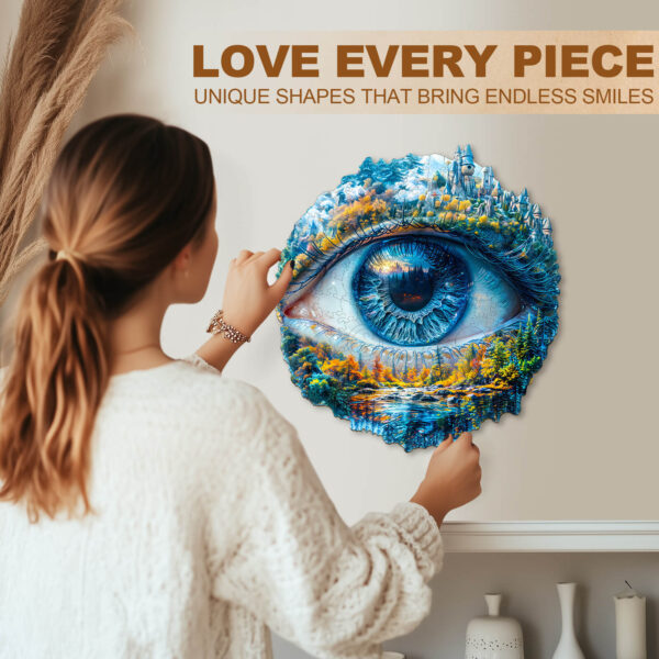Eye of Nature Wooden Jigsaw Puzzle - Image 10