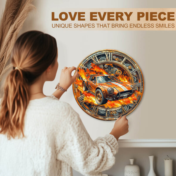 Blazing Speed Wooden Jigsaw Puzzle - Image 10