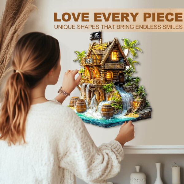 Pirate cabin-2 Wooden Jigsaw Puzzle - Image 9