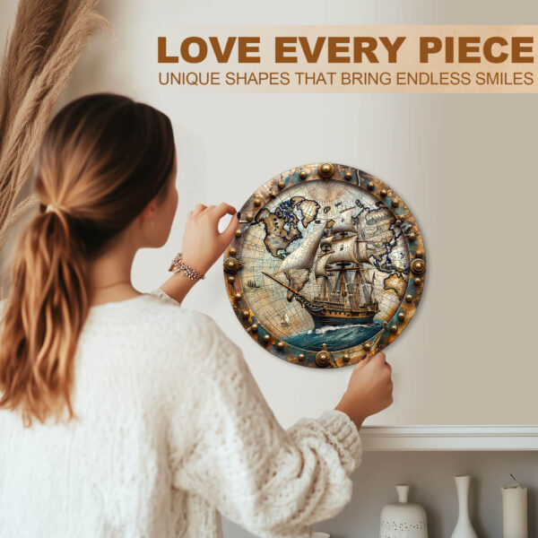 World Voyage Wooden Jigsaw Puzzle - Image 9