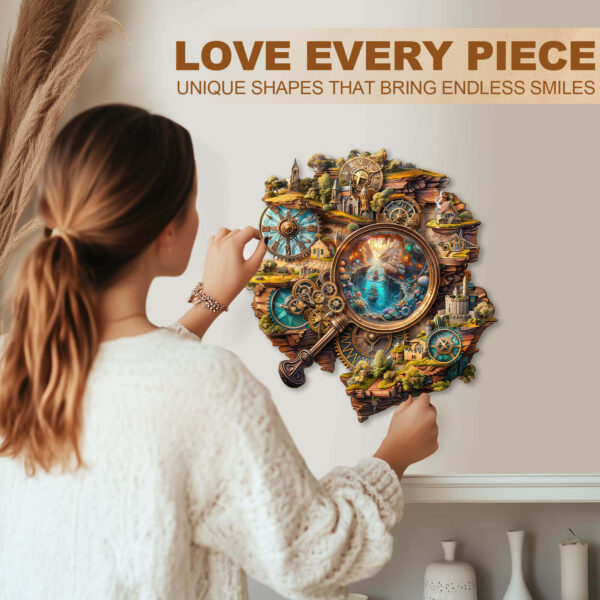 Explorer's World-2 Wooden Jigsaw Puzzle - Image 10
