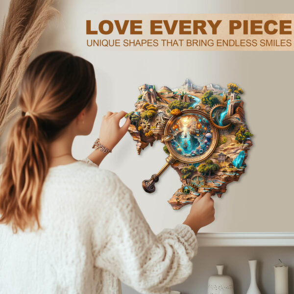 Explorer's World-1 Wooden Jigsaw Puzzle - Image 10