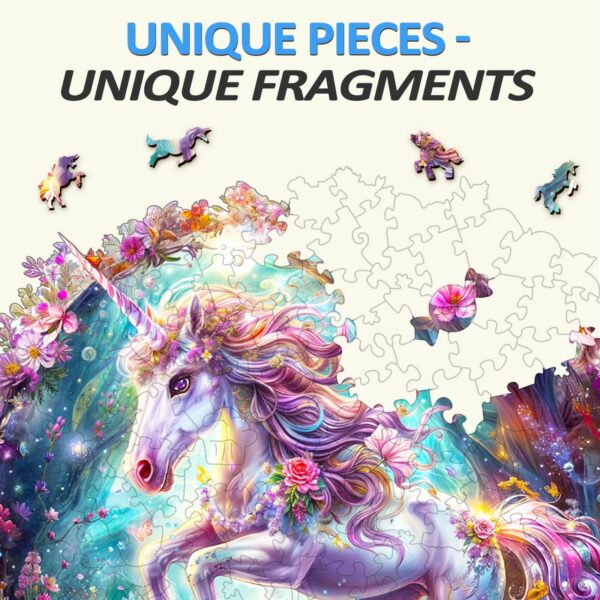 Elf Pony Wooden Jigsaw Puzzle - Image 3