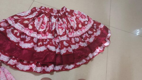 Pre-Order Sweet Cherry, Lolita Skirt, Custom Dress, Sweet Lolita - Image 6