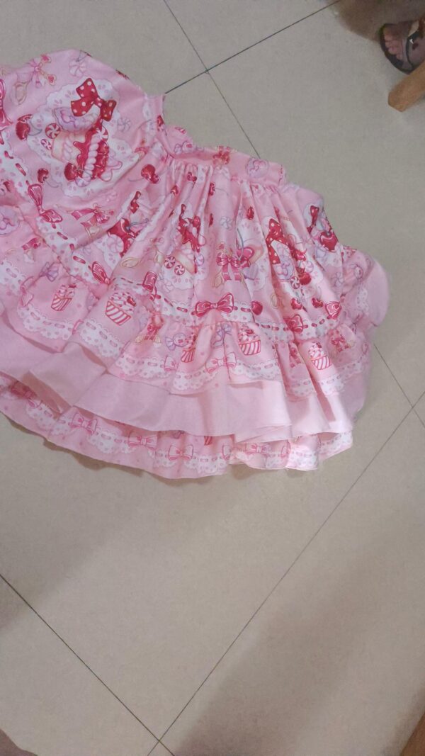 Pre-Order Sweet Cherry, Lolita Skirt, Custom Dress, Sweet Lolita - Image 7