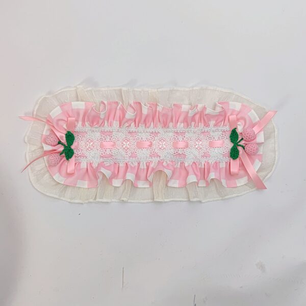 [2 week process] Strawberry Bunny Set (Dress+Apron+Headdress) - Image 8