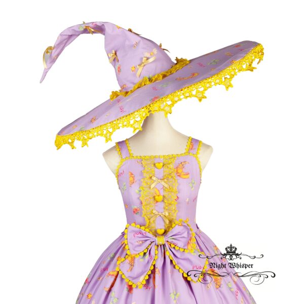 Ready to ship, Puppy Witch Party Dress (Hat not included) - Image 2