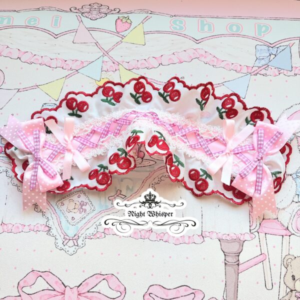 Cherry Lace Headdress - Image 4